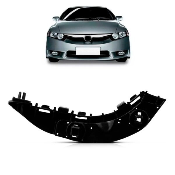 Suporte Guia Parachoque Dianteiro Civic 2008 09 10 11 2012 Lado Esquerdo