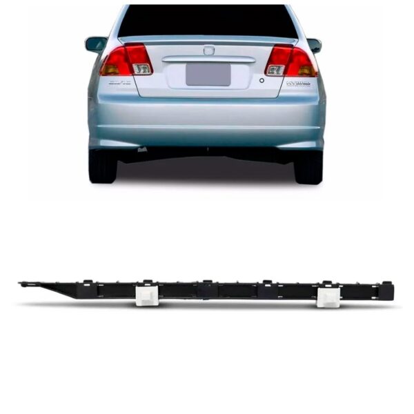 Suporte Guia Parachoque Traseiro Civic 2003 04 05 2006 Le Direito Passageiro