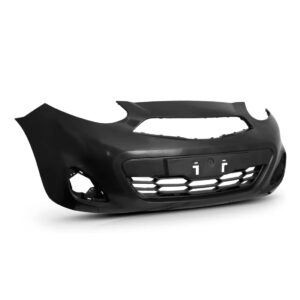 Parachoque Dianteiro March 2014 A 2018 Novo Liso Preto