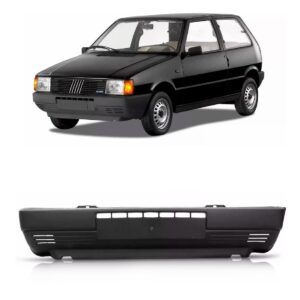 Parachoque Dianteiro Uno 1990 91 92 93 94 95 1996 1997 Preto Preto
