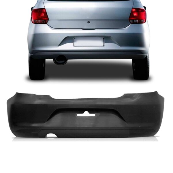 Parachoque Traseiro Para Gol G6 2013 2014 2015 2016 Preto