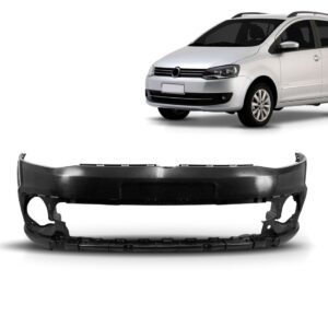 Parachoque Dianteiro Para Cross Fox Space Cross 2010 A 2014 Preto