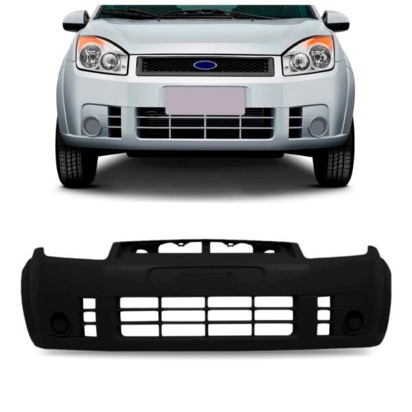 Envolvente Dianteiro Fiesta 2008 2009 2010 Sem Furo Novo Preto