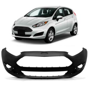 Parachoque Dianteiro Fiesta Hatch 2014 A 2017 1a Linha Novo Preto