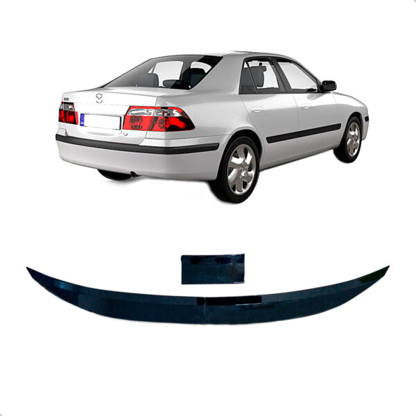 Aerofólio Para MAZDA 626 Sedan Black Piano Autocolante