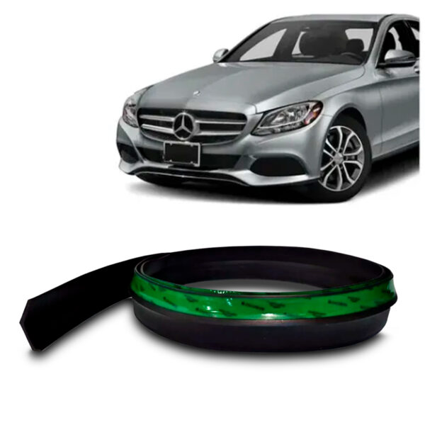 Saia Spoiler Para MERCEDES-CLASSE-E Z Lip Borracha Esportivo Ez