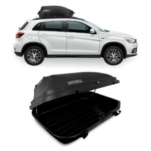 Baú Maleiro De Teto Motobul 270 Litros MITSUBISHI-ASX Preto