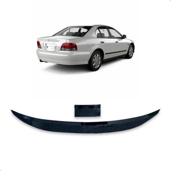Aerofólio Para MITSUBISHI GALANT Sedan Black Piano Autocolante