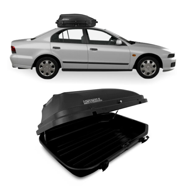 Baú Maleiro De Teto Motobul 270 Litros MITSUBISHI-GALANT Preto