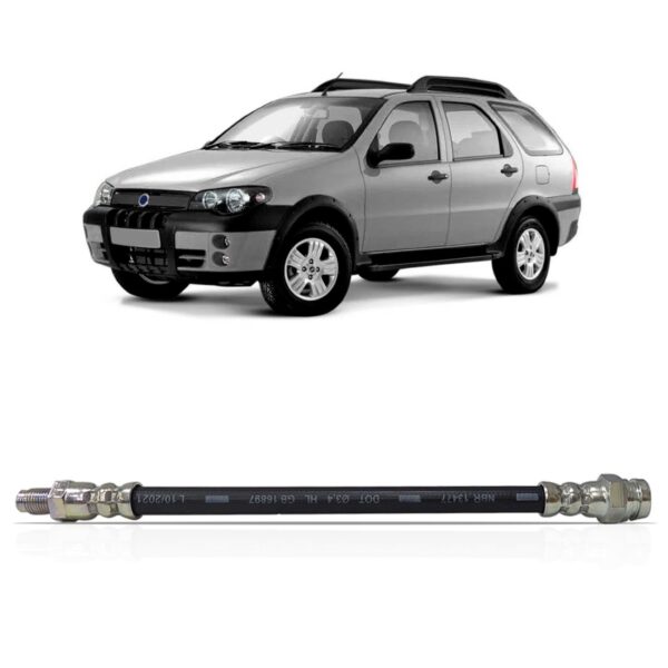 Flexivel De Freio Traseiro 240 Mm Palio Weekend --