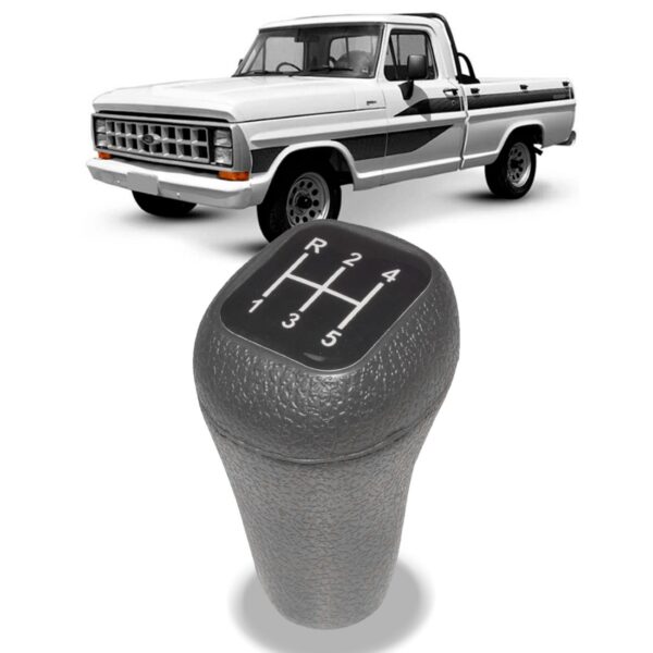 Botao Manopla Cambio 5 Marchas Re P/ Frente F1000 93 Ate 96