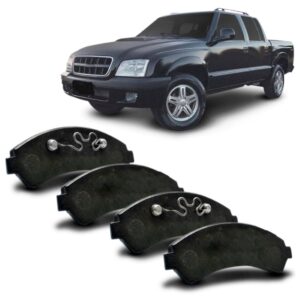 Pastilha Dianteira Blazer S10 4x4 1997 Ate 2005