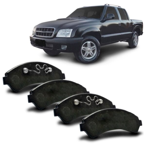 Pastilha Dianteira Blazer S10 4x4 1997 Ate 2005