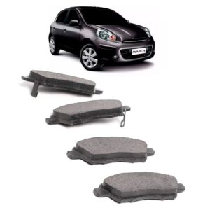 PASTILHA DIANTEIRA MARCH 1.0 1.6 16V VERSA 1.6 16V 12 ...