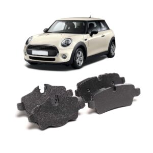 Kit Pastilha Traseira Mini Cooper 1.6 2009 Em Diante