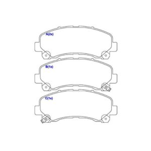 Pastilha Dianteira S10 2.4 / 2.8 12 Em Diante Mega Desconto