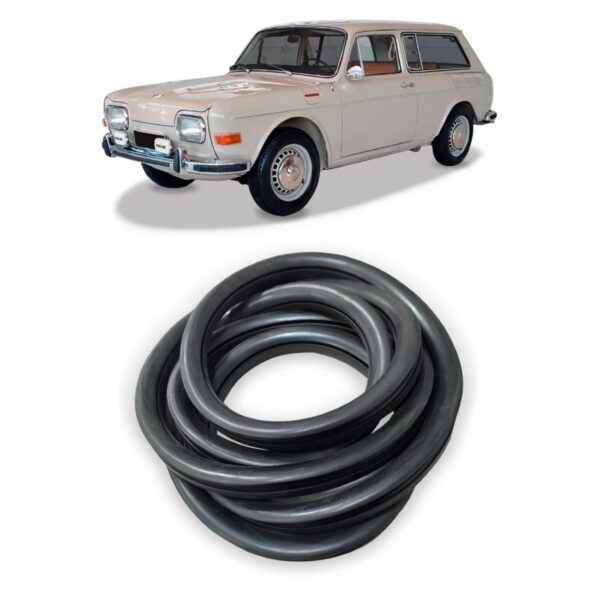 Borracha Para-brisas C/ Friso Brasilia / Variant Ii --