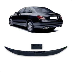 Aerofólio Para Mercedes C180 Sedan Black Piano Autocolante