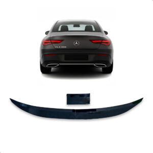 Aerofólio Para Mercedes CLA Sedan Black Piano Autocolante