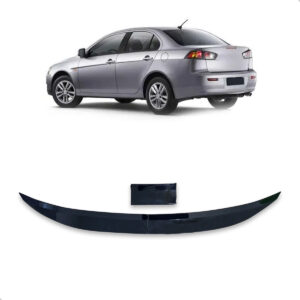 Aerofólio Para MITSUBISHI LANCER Sedan Black Piano Autocolante
