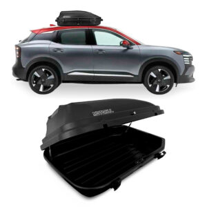 Baú Maleiro De Teto Motobul 270 Litros NISSAN-KICKS Preto