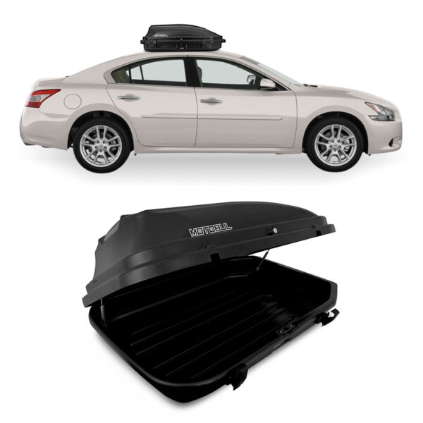 Baú Maleiro De Teto Motobul 270 Litros NISSAN-MAXIMA Preto