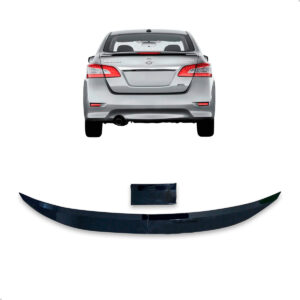 Aerofólio Para NISSAN SENTRA Sedan Black Piano Autocolante