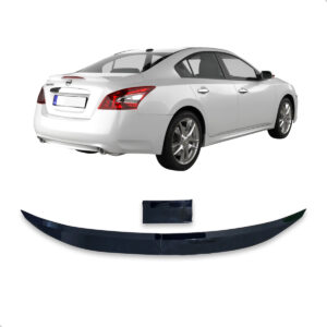 Aerofólio Para NISSAN MAXIMA Sedan Black Piano Autocolante