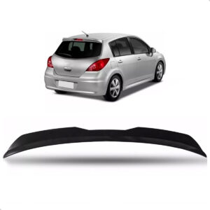 Aerofólio Tiida Black Piano Sport Hatch Universal