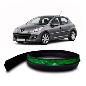 Saia Spoiler Para PEUGEOT-208 Z Lip Borracha Esportivo Ez