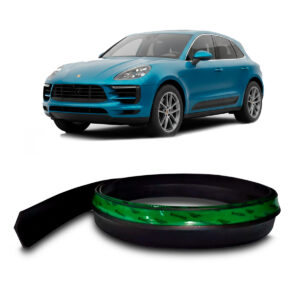 Saia Spoiler Para PORSCHE-MACAN Z Lip Borracha Esportivo Ez