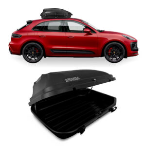 Baú Maleiro De Teto Motobul 270 Litros PORSCHE-MACAN Preto