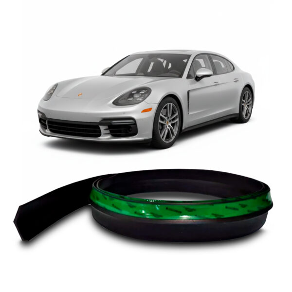 Saia Spoiler Para PORSCHE-PANAMERA Z Lip Borracha Esportivo Ez