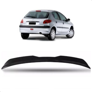 Aerofólio Peugeot 206 Black Piano Sport Hatch Universal