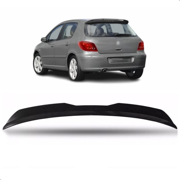 Aerofólio Para Peugeot 307 Black Piano Sport Hatch Universal
