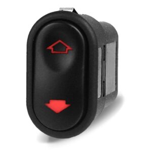 Interruptor Vidro Eletrico Universal 4 Pinos Led Vermelho