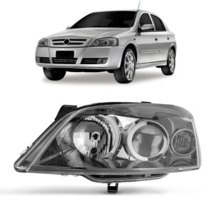 Farol Astra 03 04 05 06 A 12 Manual Fume Cronomix 1ª Linha - Esquerdo/motorista