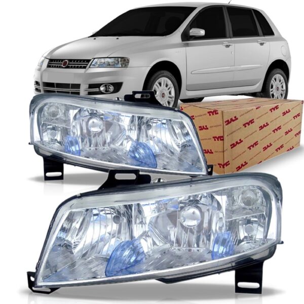 Farol Stilo 2002 2003 2004 2005 2006 Motor Eletrico