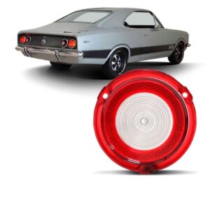 Lente Lanterna Traseira Opala 1970/1979 C/ré Plastico Oferta Lado Direito