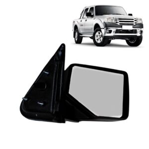 Retrovisor Ranger 2010 2011 2012 Elétrico Preto Capa Fixa Lado Direito