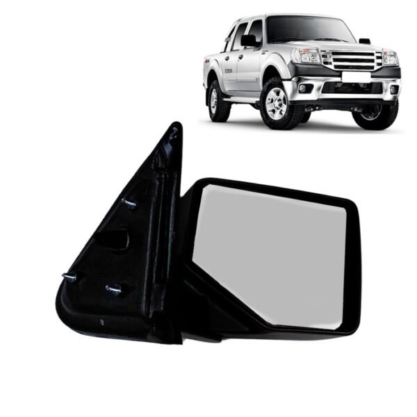 Retrovisor Ranger 2010 2011 2012 Elétrico Preto Capa Fixa Lado Direito