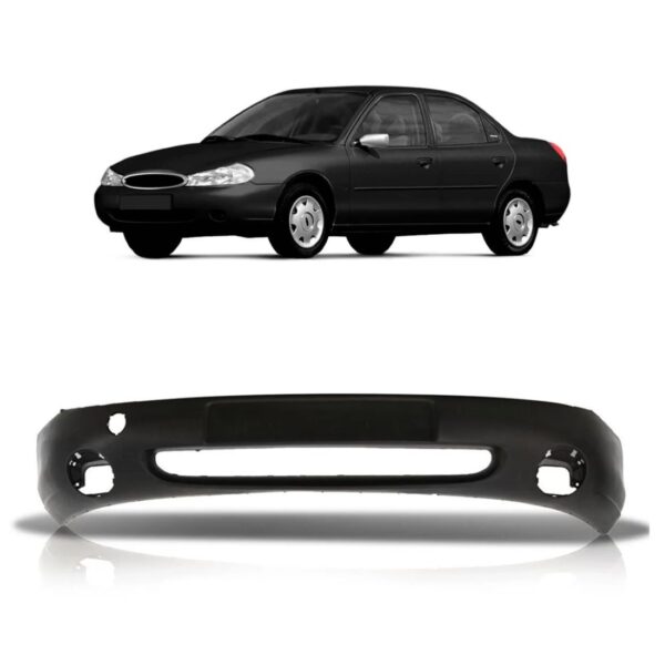 Parachoque Dianteiro Mondeo 1997 1998 1999 Preto 1a Linha  Preto
