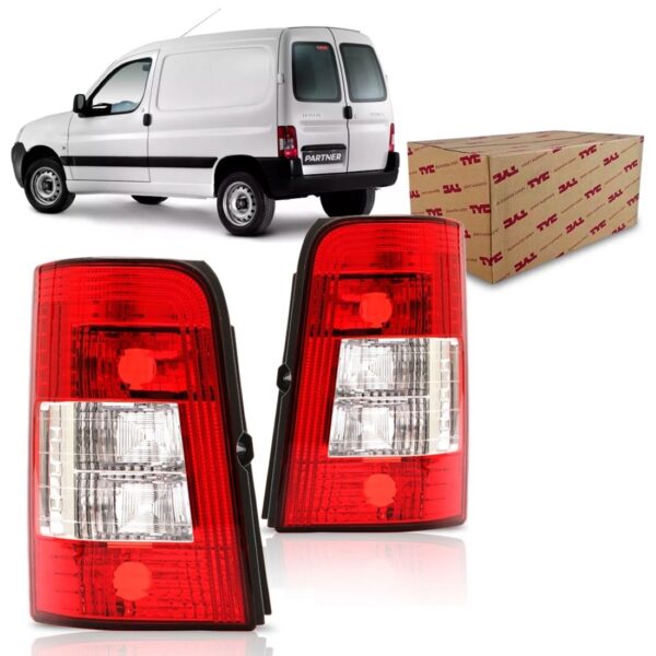 Lanterna Traseira Peugeot Partner 2010 11 2012 2013 Esquerda Esquerdo Vermelho