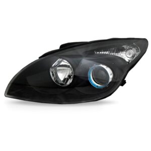 Farol I30 2008 2009 2010 2011 2012 Mascara Negra Esquerdo