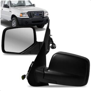 Retrovisor Ranger 2005 2006 2007 2008 2009 Eletrico Preto Lado Esquerdo