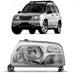 Farol Grand Vitara 1998 A 2007 Tracker 2001 A 2009 Lado Esquerdo
