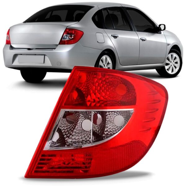 Lanterna Traseira Symbol 2009 2010 2011 2012 Sedan Lado Direito