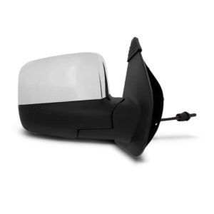 Retrovisor Ecosport 2003 2004 A 2008 2009 Cromado Controle Lado Direito