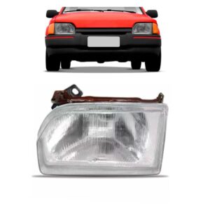 Farol Escort 1987 1988 1989 90 91 92 93 1994 1ª Linha Esquerdo/motorista