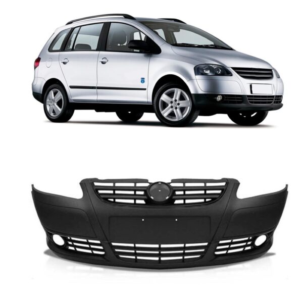 Envolvente Dianteiro Fox 2008 A 2009 C/furo Milha 1a Linha Preto